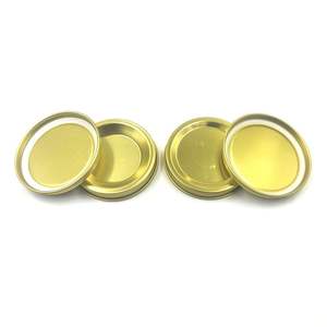 HZ 5g 10g 30g 50g <span class=keywords><strong>100g</strong></span> 250g <span class=keywords><strong>Caviar</strong></span> Conteneur Emballage En Métal Boîte Scellée Fer Blanc Rond Doré Boîte De Nourriture Vide <span class=keywords><strong>Caviar</strong></span> Boîtes - Product Image 5