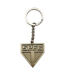 Porte-clés en alliage métallique personnalisé, souvenir du fabricant, football brésilien, ligue de football, porte-clés de <span class=keywords><strong>club</strong></span> de football - Product Image 3