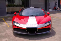 OEM gaya serat karbon kering bibir depan untuk Ferrari SF90 Bodykit