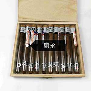 Tubos de vidrio HD de 25x150 mm para almacenamiento y conservación de cigarros - Product Image 1