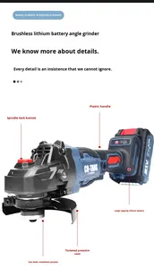 <span class=keywords><strong>Meuleuse</strong></span> d'angle <span class=keywords><strong>sans</strong></span> <span class=keywords><strong>fil</strong></span> 21V, 4 pouces, <span class=keywords><strong>sans</strong></span> balais, <span class=keywords><strong>batterie</strong></span> lithium, deux sources d'alimentation <span class=keywords><strong>et</strong></span> un <span class=keywords><strong>chargeur</strong></span>, <span class=keywords><strong>mini</strong></span>-<span class=keywords><strong>meuleuse</strong></span> <span class=keywords><strong>sans</strong></span> <span class=keywords><strong>fil</strong></span> - Product Image 6