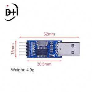 Módulo Adaptador Convertidor USB a RS232 TTL PL2303 / Módulo Convertidor USB TTL UART CH340G CH340 con Interruptor de 3.3V 5V - Product Image 4