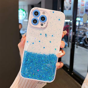 Étui de téléphone portable brillant avec paillettes, étui en colle pour <span class=keywords><strong>Honor</strong></span> X5c X9d X7d X70 400 Smart 400 Lite, <span class=keywords><strong>protection</strong></span> de l'appareil photo - Product Image 4