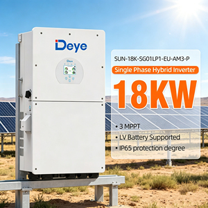 <span class=keywords><strong>Inversor</strong></span> Híbrido Deye de <span class=keywords><strong>10KW</strong></span> 12KW 14KW 16KW 18KW Monofásico SUN-12K-SG01LP1-EU-AM3-P, <span class=keywords><strong>Inversor</strong></span> Solar Híbrido Deye con Wifi - Product Image 1