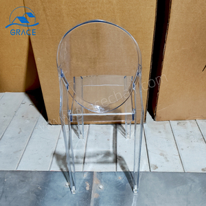 <span class=keywords><strong>Chaise</strong></span> <span class=keywords><strong>Victoria</strong></span> <span class=keywords><strong>Ghost</strong></span> en acrylique transparent empilable de qualité supérieure, <span class=keywords><strong>chaise</strong></span> de salle à manger en résine PC transparente imperméable pour mariage, banquet, café - Product Image 6