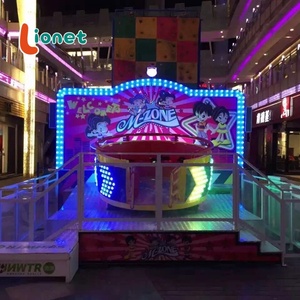 Manège de fête foraine Qiangli Luna, 24/30/40 places, manège mécanique Disco <span class=keywords><strong>Tagada</strong></span> à vendre - Product Image 5