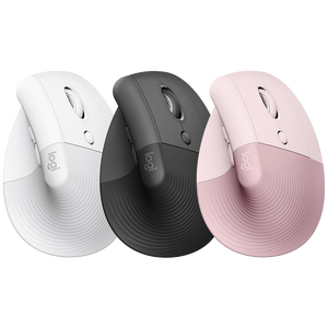 Ratón ergonómico vertical inalámbrico Logitech Lift original, cómodo para oficina, para computadora portátil y de escritorio - Product Image 1