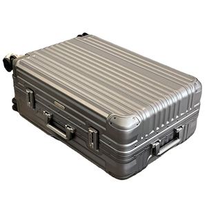 <span class=keywords><strong>Valise</strong></span> trolley classique rétro MYER à ouverture frontale simple, cadre en aluminium, roues silencieuses, pour femme, 20 pouces, étudiante, avec serrure à combinaison, pour voyage - Product Image 1