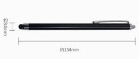 Stylet ultra-fin de 8 mm, best-seller, personnalisable, matériau métallique durable, pointe remplaçable, capacitif actif, iPhone, iPad, Android 4