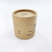Pot cosmétique compact en papier biodégradable personnalisé avec logo pour crème corporelle – Vente en gros