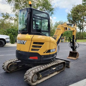 รถขุดขนาดเล็ก SANY 35U มือสอง คุณภาพสูง ได้รับการรับรองมาตรฐาน CE พร้อมปั๊ม มอเตอร์ เครื่องยนต์อีซูซุ และอุปกรณ์เจาะดิน - Product Image 1