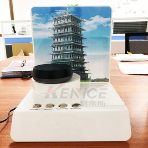 Estante <span class=keywords><strong>de</strong></span> exhibición <span class=keywords><strong>de</strong></span> altavoz <span class=keywords><strong>de</strong></span> acrílico <span class=keywords><strong>de</strong></span> diseño moderno con exhibición <span class=keywords><strong>de</strong></span> tarjeta publicitaria Exhibición <span class=keywords><strong>de</strong></span> soporte <span class=keywords><strong>de</strong></span> PMMA más vendida, ideal para tienda electrónica - Product Image 4