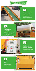 Empacadora de ensilaje Maquinaria agrícola Empacadora de heno agrícola automática - Product Image 6