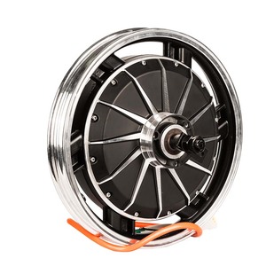 มอเตอร์ BLDC ความน่าเชื่อถือสูง 1500W สำหรับมอเตอร์ไซค์ ยางแคบขนาด 14 นิ้ว รุ่น HY ความเร็วสูง พร้อมมอเตอร์ฮับแบบไม่มีขอบขนาด 14 นิ้ว รุ่น HY - Product Image 4