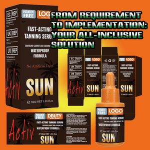 FATAZEN meilleure qualité Logo personnalisé auto-bronzant végétalien <span class=keywords><strong>carotène</strong></span> ensoleillé lueur absorbant rapidement OEM/ODM produits de beauté bronzants - Product Image 6