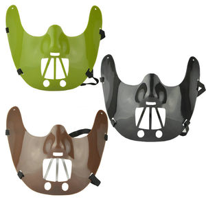 Costume per Festa di Halloween a Tema 'Il Silenzio degli Inquieti' - Maschera di <span class=keywords><strong>Hannibal</strong></span>, Maschera Mezza Faccia - Product Image 1