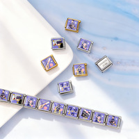 Accesorios para Pulseras DIY de Acero Inoxidable Conmemorativos para Estudiantes Italianos, Exclusivos para la Temporada de Graduación, con un Sentido de Ceremonia