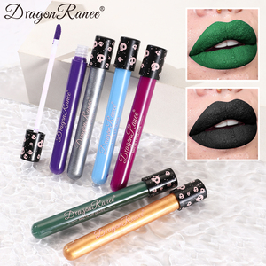Impermeable y fácil <span class=keywords><strong>de</strong></span> colorear maquillaje <span class=keywords><strong>de</strong></span> <span class=keywords><strong>Halloween</strong></span> Sexy rojo vampiro líquido lápiz labial mate blanco negro brillo <span class=keywords><strong>de</strong></span> labios pintura corporal Facial - Product Image 4
