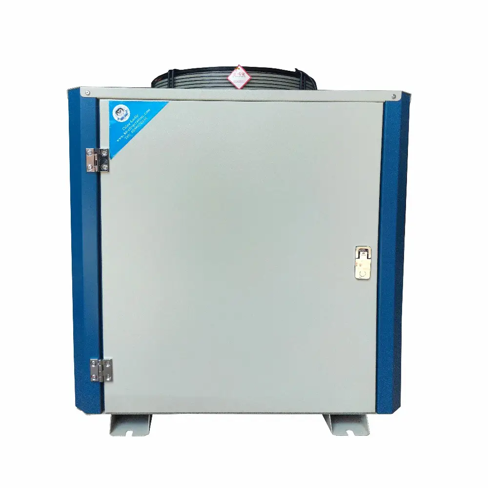 Sıcak satış düşük gürültü konteyner dondurucu dolabı tipi hava soğutmalı soğutma kondansatörü buzdolabı kompresörü
