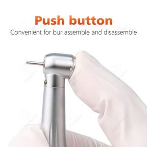 Pièce à main dentaire électrique haute vitesse à 4 orifices avec jet d'eau unique, en céramique certifiée durable - Product Image 2