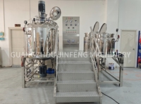 2024 Guangzhou 2000l mélangeur d'émulsifiant sous vide fixe homogénéisation mélangeur mélangeur Machine homogénéisateur haute vitesse produits chimiques
