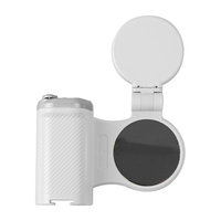 KAMOX Beauty Flash LED magnétique pour selfie avec miroir de maquillage intégré, portable, éclairage photographique puissant 1500 mAh