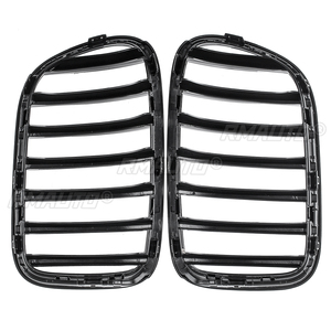 1 Par de Rejillas Delanteras para BMW X3 F25 2010 2011 2012 2013, Rejilla de Riñón, Color Negro Brillante Mate M, Rejillas de Repuesto para Carreras - Product Image 6