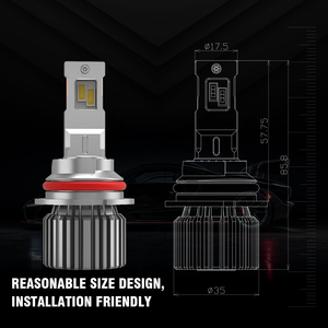 Lanseko <span class=keywords><strong>Halogen</strong></span> loại <span class=keywords><strong>G10</strong></span> Xe Dẫn Bóng đèn 9004 9007 H4 H13 H7 H11 với không quạt đồng kép ống dẫn đèn pha cho tự động chiếu sáng - Product Image 5