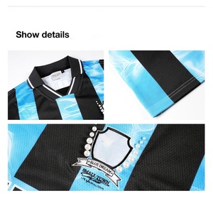 Camisetas de Fútbol Vintage Personalizables al por Mayor, Uniformes de Rugby Personalizados para la Temporada de Verano con Servicio OEM Disponible - Product Image 5