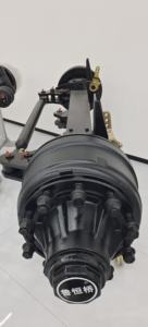 Capacidad 9Ton 10Ton 11Ton Haz de eje redondo 127mm Eje de dirección del remolque Eje de dirección hidráulica - Product Image 5