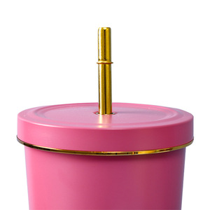 Stainless Steel Tumbler 304 Insulated With Straw <b>Large</b> Capacity Portable Travel Coffee <b>Mug</b> - Product Image 4