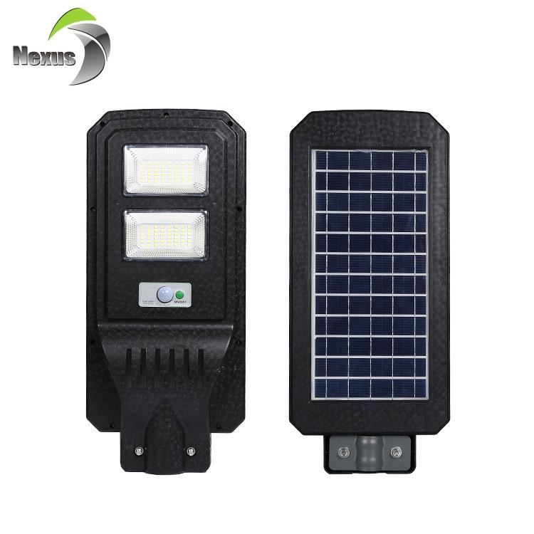 Farola led solar integrada todo en uno a precio de fábrica con ahorro de energía al aire libre ip65 impermeable 40 60 w
