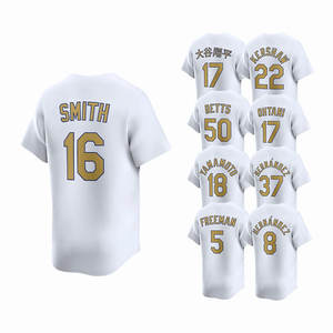 2025 nuevo 5 Freddie Freeman 17 Shohei Ohtani 18 Yamamoto 50 Mookie Betts Los Ángeles Top cosido American Baseball Jersey - Product Image 5