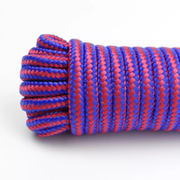 La solution idéale pour remplacer la corde en PP, PE, nylon, 6 mm, ultra-résistante, flexible, résistante à l'usure, corde tressée pour mât de drapeau