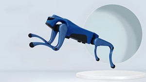 Chien robot télécommandé quadrupède, équipement de fitness à intelligence artificielle mécanique, barres parallèles, tapis de roulement, stepper - Product Image 3