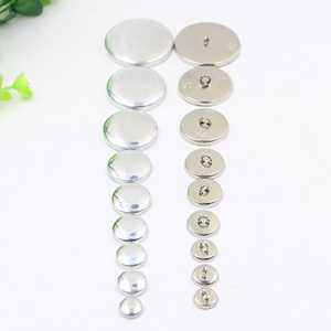 Nhôm vải bao phủ nút khuôn kim loại sofa chân với sắt nhôm trở lại nút trống Pin sản phẩm - Product Image 2