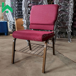 Silla de teatro entrelazada moderna, venta al por mayor, muebles de tela apilables baratos para iglesia, comedor, hotel y uso hospitalario - Product Image 1