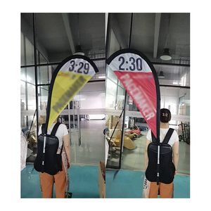 <span class=keywords><strong>2025</strong></span> Sản Phẩm Mới Quảng Cáo Chất Lượng Cao 110gsm Vải Dệt Kim Hai Mặt Tùy Chỉnh Thiết Kế Bất Kỳ Biểu Tượng Ba Lô Cờ Cho Thương Mại - Product Image 3