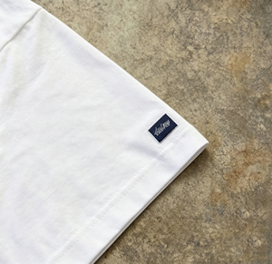 Camiseta de Hombre Personalizada, Corte Cuadrado, Oversize, con Estampado Gráfico, Manga Corta, Estilo Urbano, Desgastada, con Cuello Redondo y Logotipo - Product Image 3