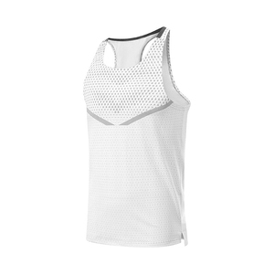 Chaleco de entrenamiento físico para hombre, camiseta deportiva transpirable de secado rápido para correr maratón, carreras de velocidad, pista y campo de larga distancia - Product Image 4