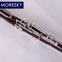 MORESKY Professional C Tone Bassoon Cupronickel Silver Key Maple Body Bassoon BS626
