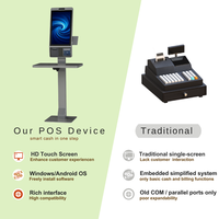 Caisse enregistreuse, terminal de point de vente, caisse enregistreuse Android, terminal de point de vente avec imprimante, kiosque de paiement, kiosque de paiement en libre-service