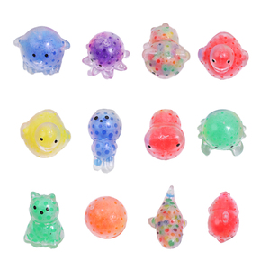 Juguete Sensorial Antiestrés de TPR con Forma de Animal, Relleno de Perlas Mochi, para Niños, Regalo Promocional Novedoso, Pelota de Dinosaurio - Product Image 5