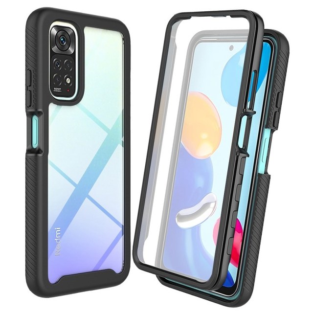 3-in-1 Hybrid Phone Case for Xiaomi Redmi Note 11 Pro 4G (MediaTek)/Note 11 Pro 5G
