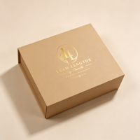 Boîte cadeau pliante de luxe haut de gamme personnalisée avec fermeture magnétique, finition mate et logo pour emballage de produits capillaires et cosmétiques