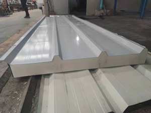 Panel Sándwich de PU para Techos Espesor 100mm Panel Sándwich de Acero y PU para Cubiertas - Product Image 2