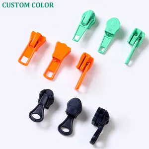 Nickel-Free Colorful No.5 Auto Lock Metal Slider Zipper Puller For Zipper