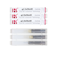 1.5 + 2.0mm 3 pièces/ensemble Cutter clé Machine de découpe fin fraise ensemble tungstène-acier et métal matériel pour Xhorse Cutter Pack