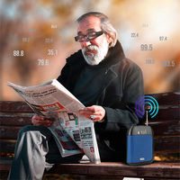 Amplificateur vocal portable avec microphone sans fil pour les réunions en classe, les événements en plein air