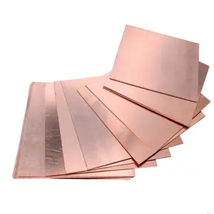 C10100 C10200 C10300 4X8 Copper Sheet Price 99% Pure Copper Plate Copper Sheets